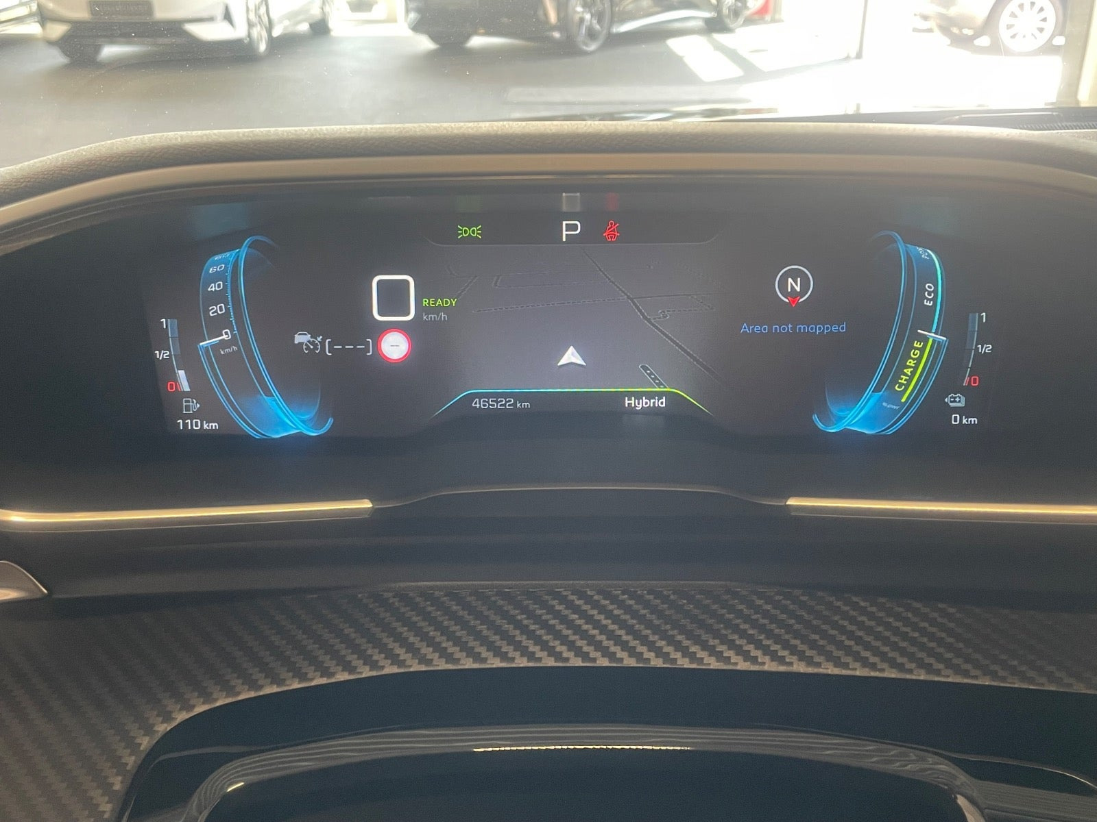 Grå Peugeot 508 fra 2021