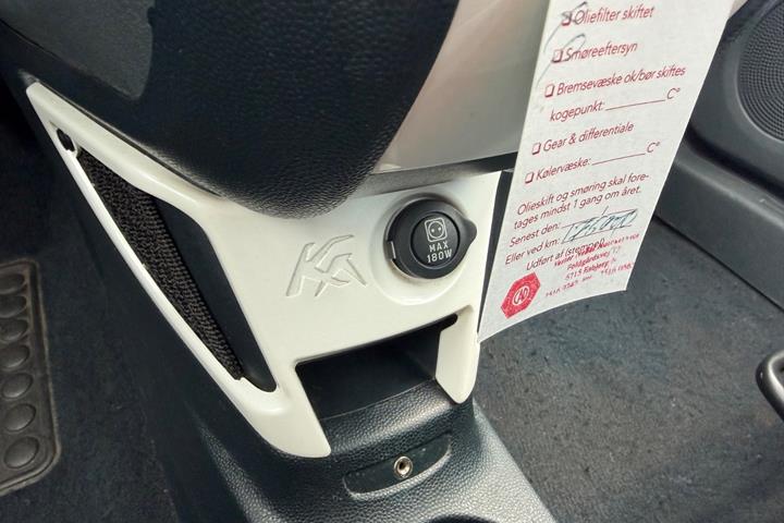 Sort Ford Ka fra 2014