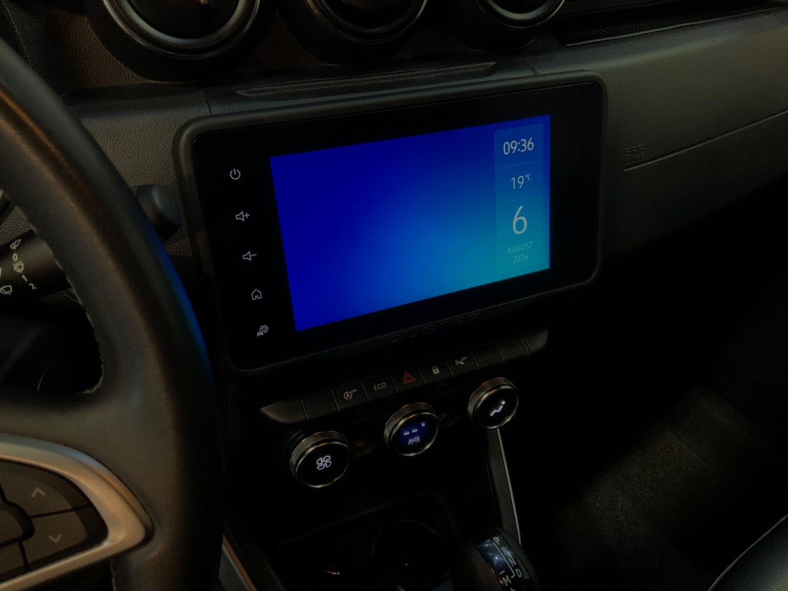 Rød Dacia Duster fra 2021