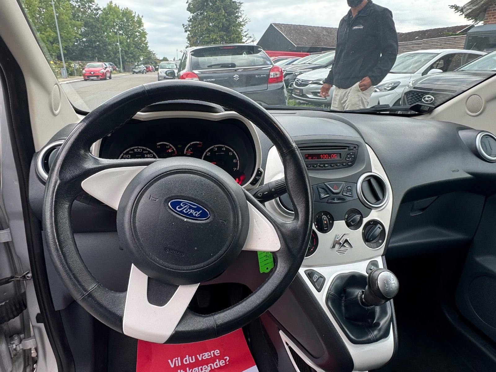 Sort Ford Ka fra 2013
