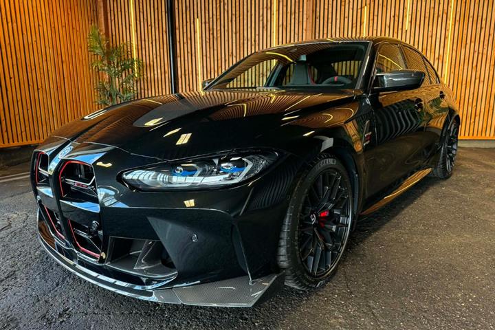 Sort BMW M3 fra 2023