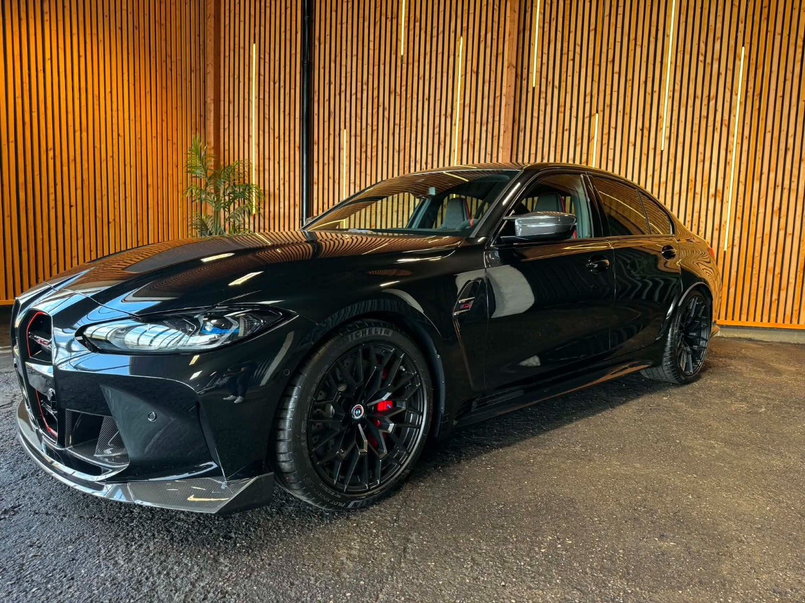 Sort BMW M3 fra 2023