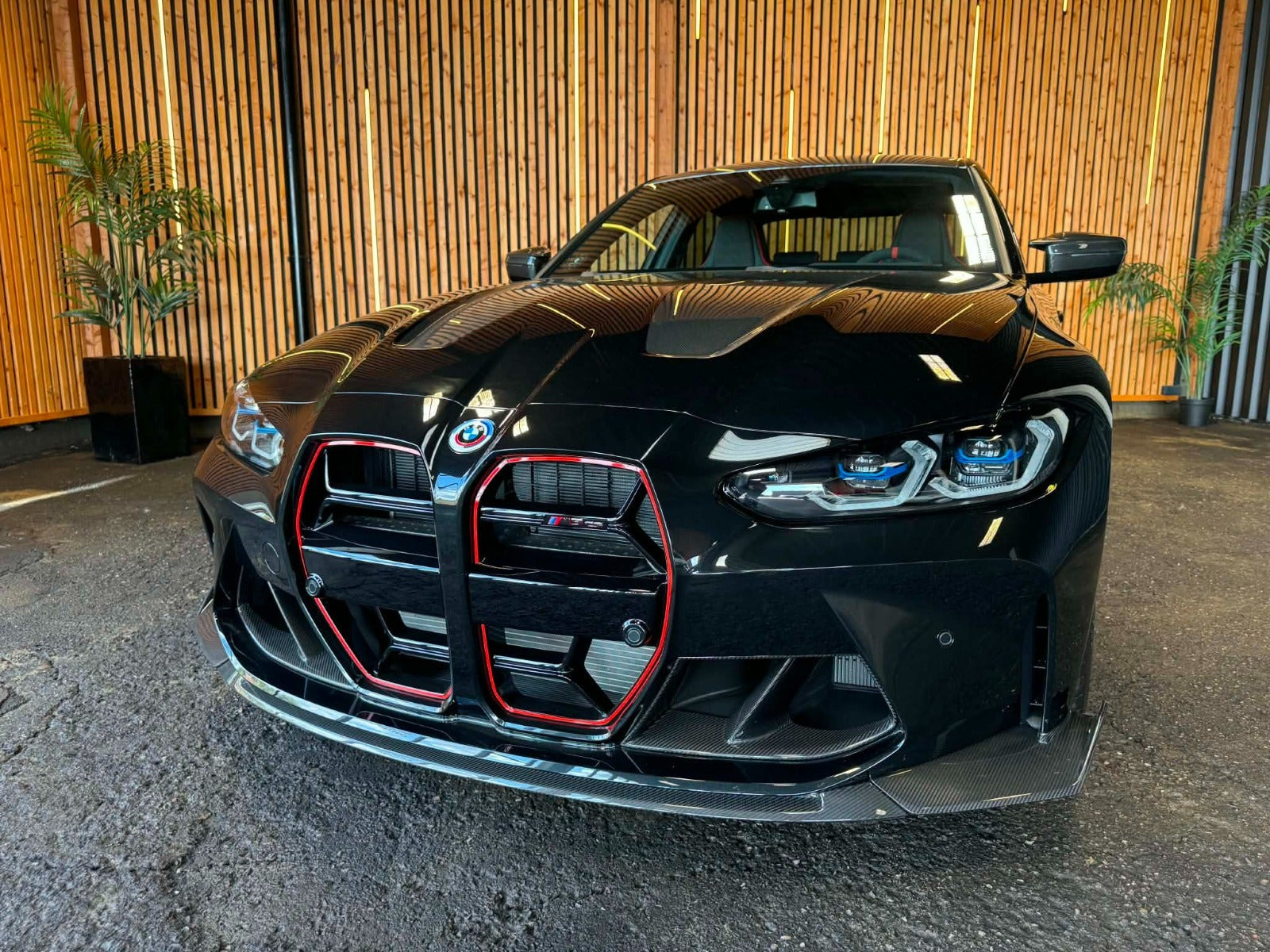 Sort BMW M3 fra 2023