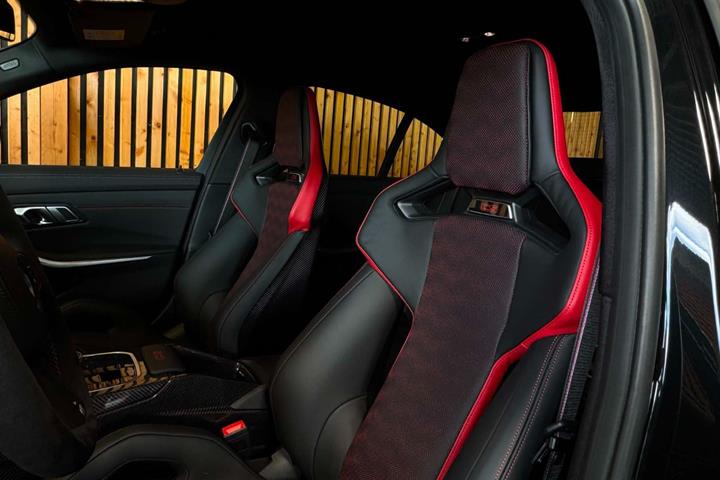 Sort BMW M3 fra 2023