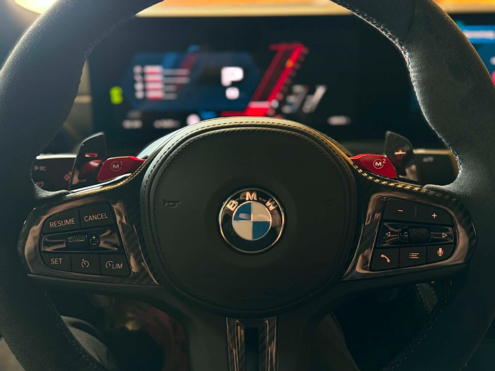 Sort BMW M3 fra 2023