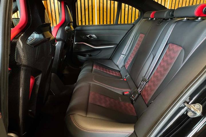 Sort BMW M3 fra 2023