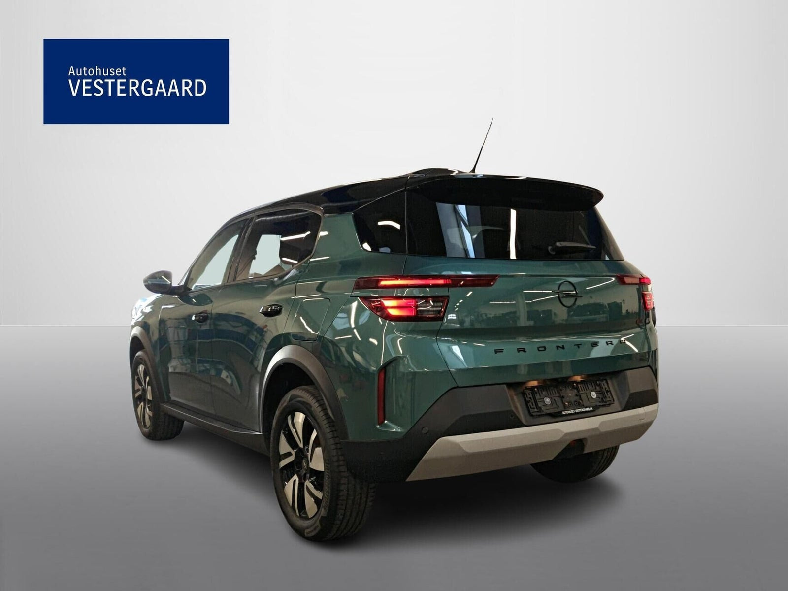 Grøn Opel Frontera fra 2025