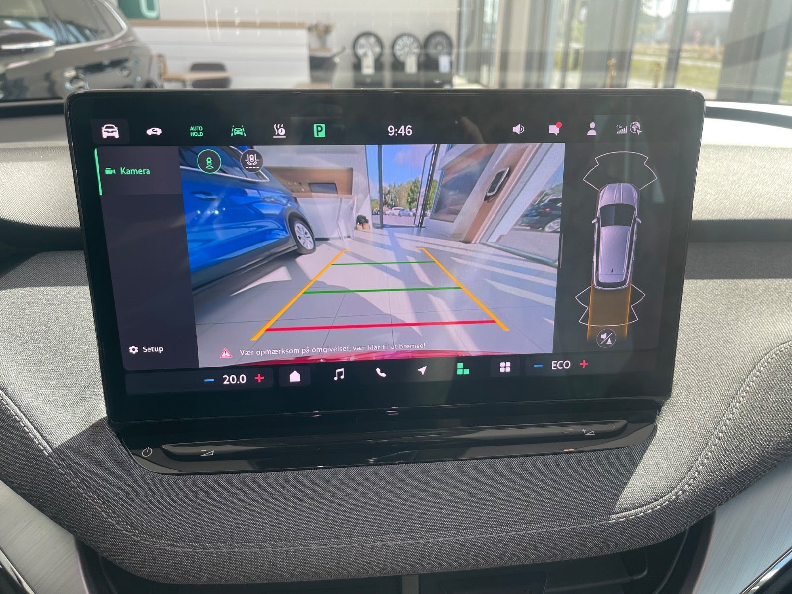 Rød Skoda Enyaq fra 2025