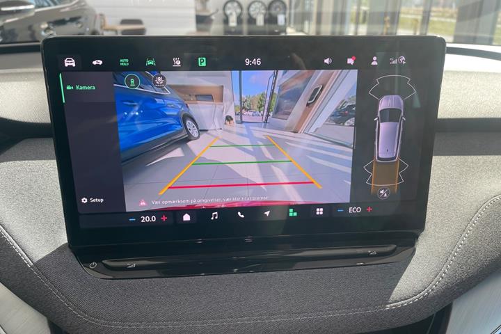 Rød Skoda Enyaq fra 2025