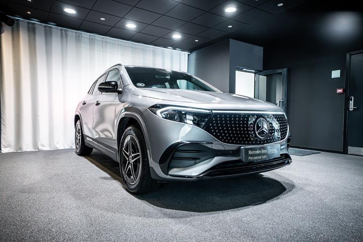 Grå Mercedes EQA250+ fra 2026