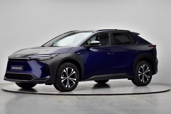 Turquoise Toyota BZ4X fra 2025