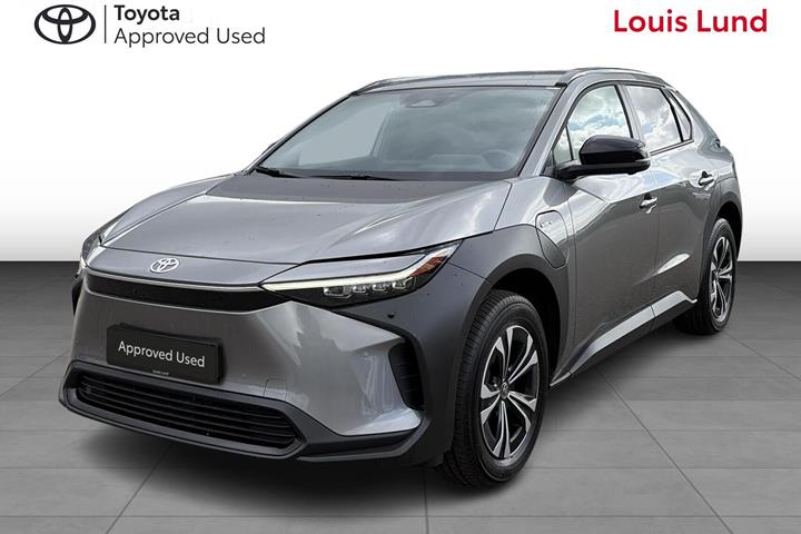 Grå Toyota BZ4X fra 2024