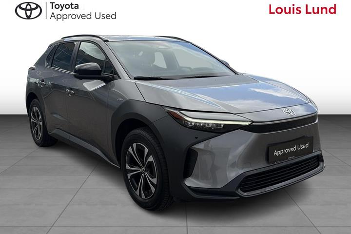 Grå Toyota BZ4X fra 2024
