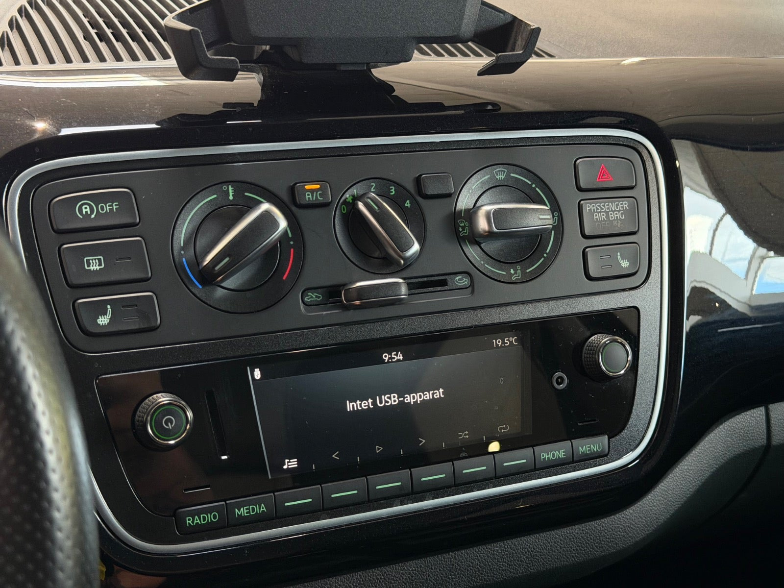 Sort Skoda Citigo fra 2019
