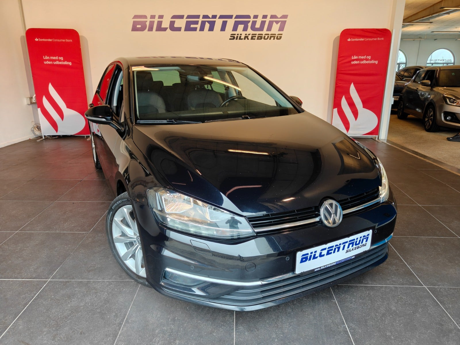 Sort VW Golf VII fra 2017