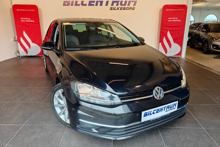 Sort VW Golf VII fra 2017