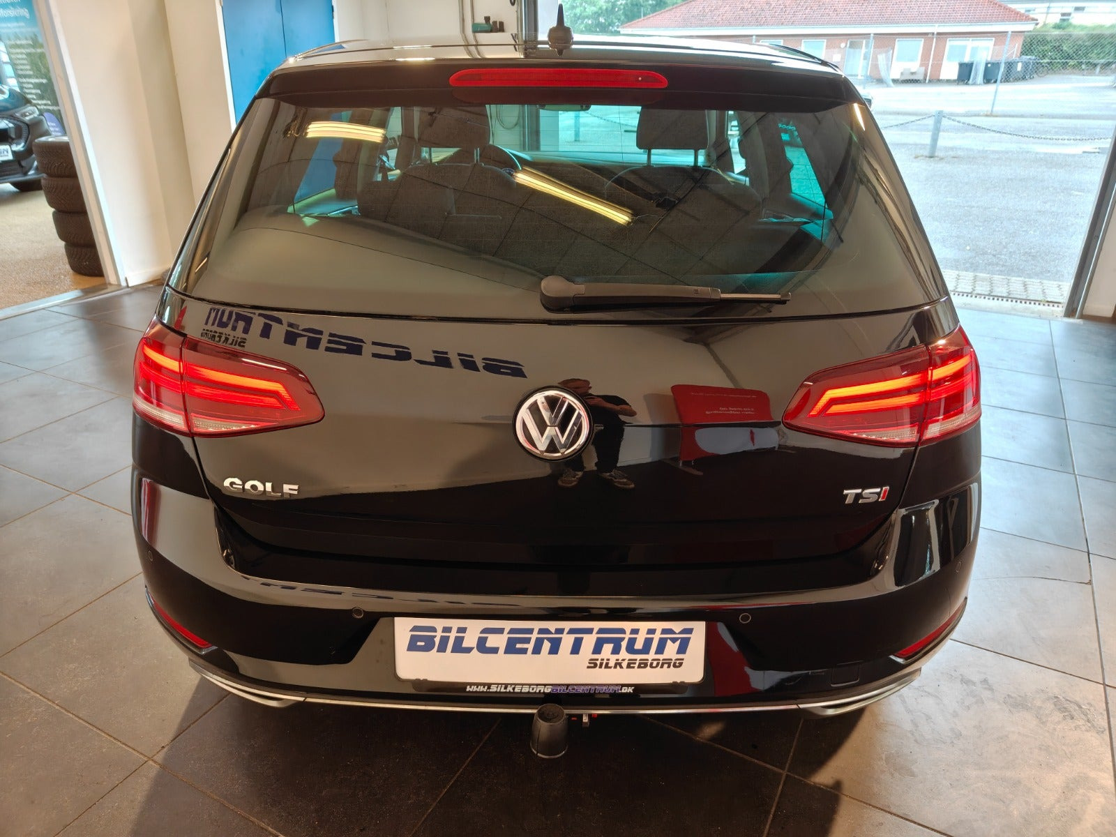 Sort VW Golf VII fra 2017