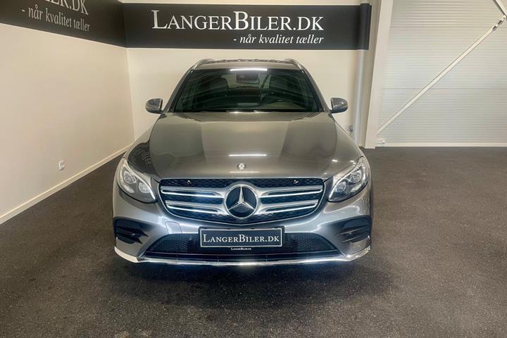 Grå Mercedes GLC220 d fra 2016
