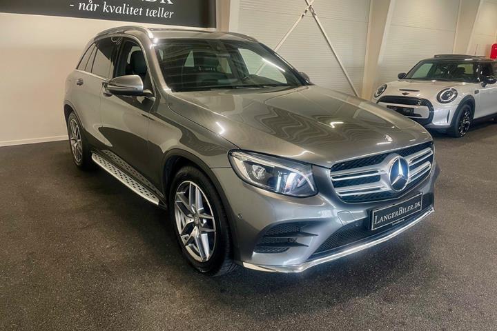 Grå Mercedes GLC220 d fra 2016