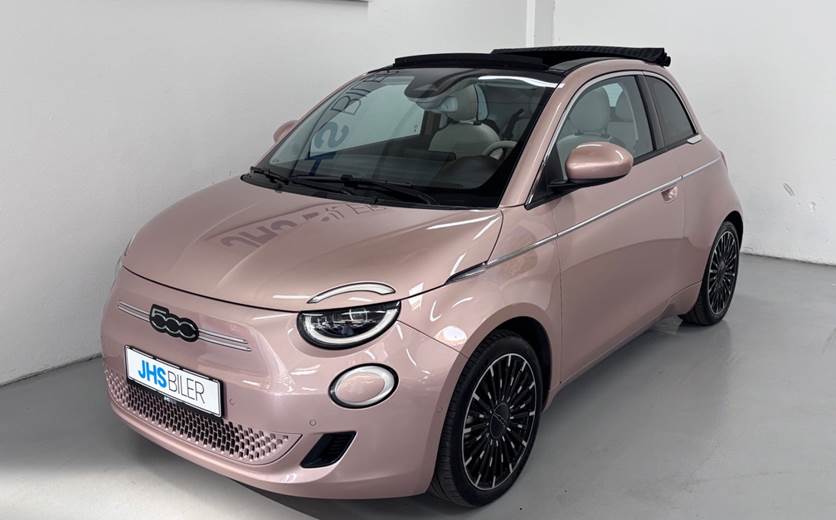 Fiat 500e 42 la Prima by Bocelli Cabrio
