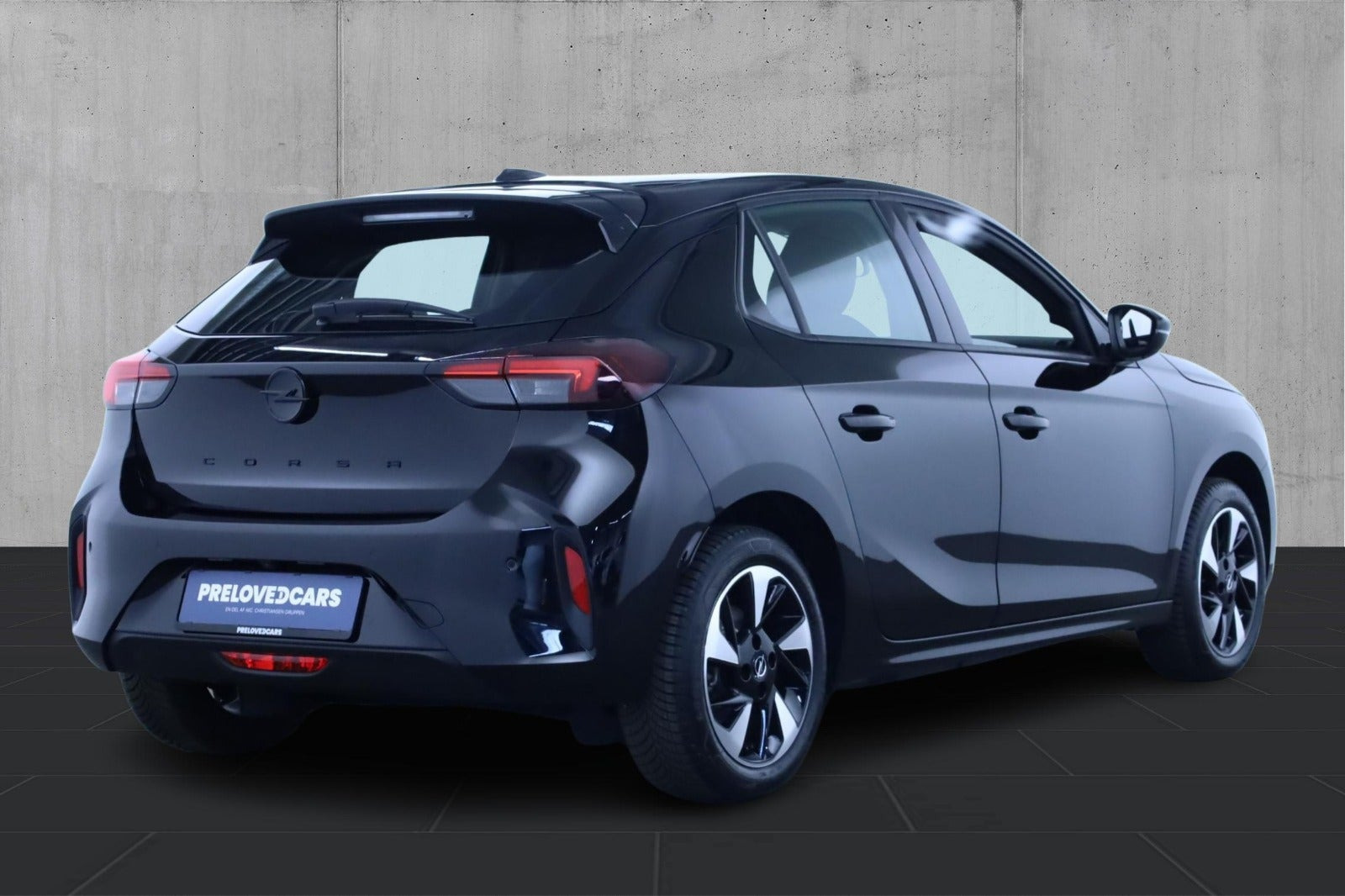 Sort Opel Corsa-e fra 2023