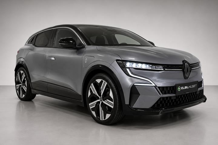 Grå Renault Megane E-Tech fra 2024
