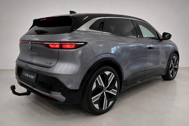Grå Renault Megane E-Tech fra 2024