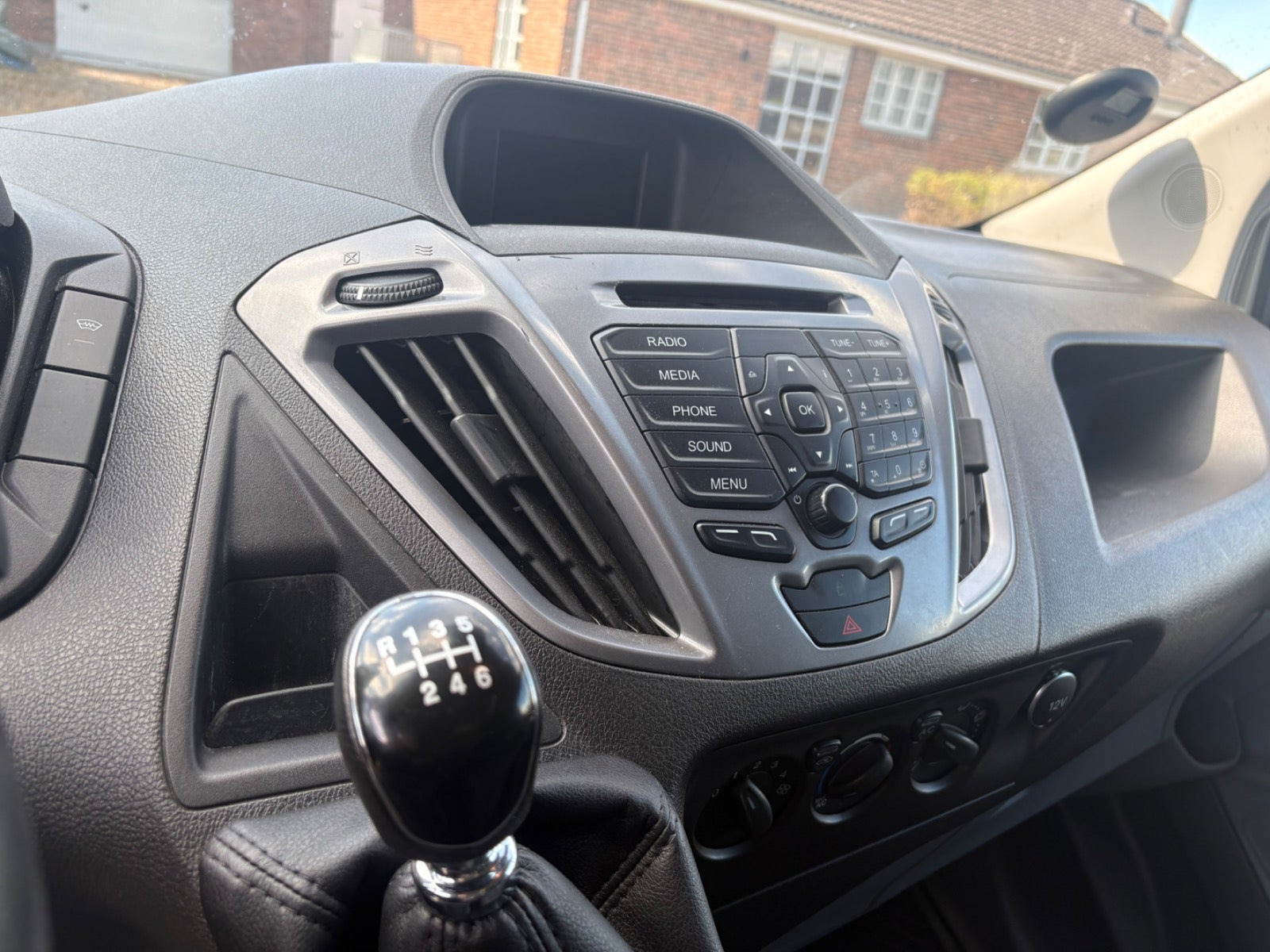 Sort Ford Transit Custom 310 L2 fra 2017