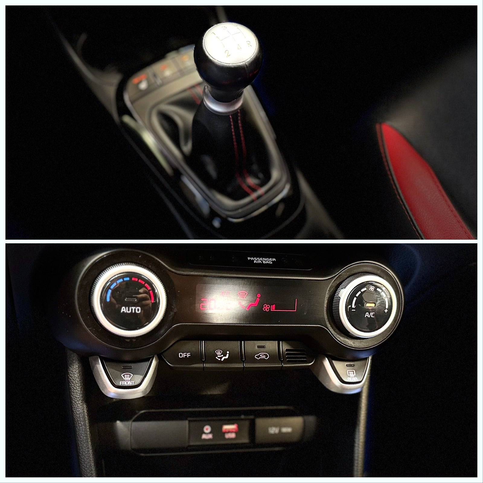 Hvid Kia Picanto fra 2019