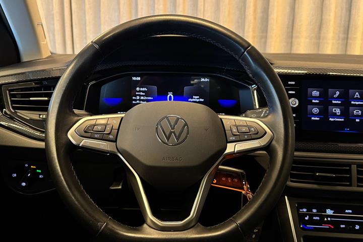 Sort VW Polo fra 2024