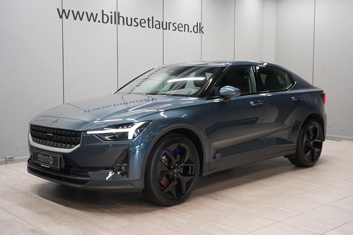 Blå Polestar 2 fra 2023