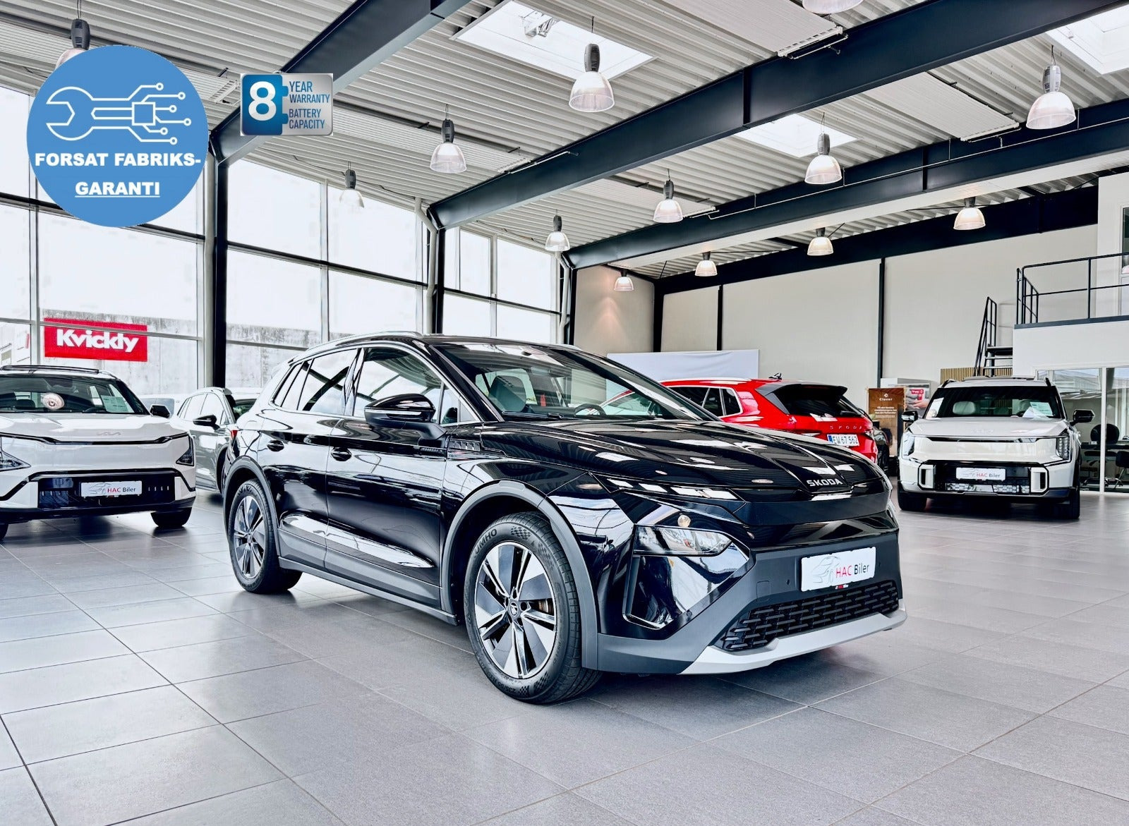 Sort Skoda Elroq fra 2025