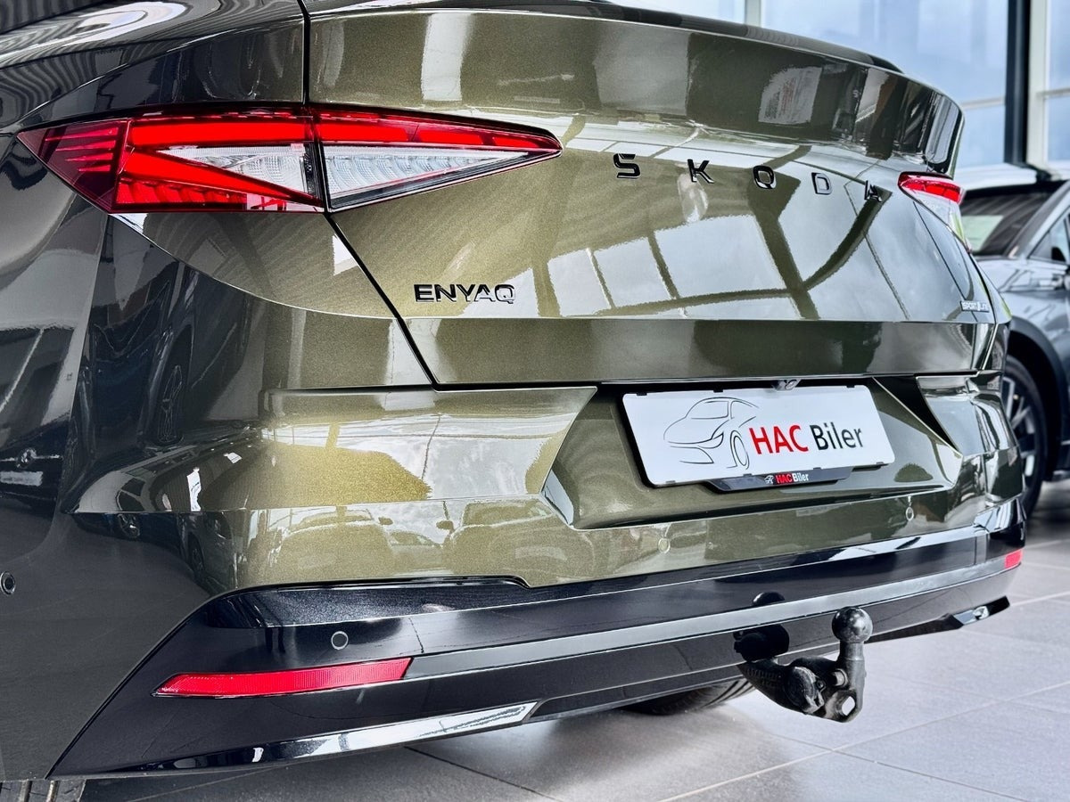 Grøn Skoda Enyaq fra 2026