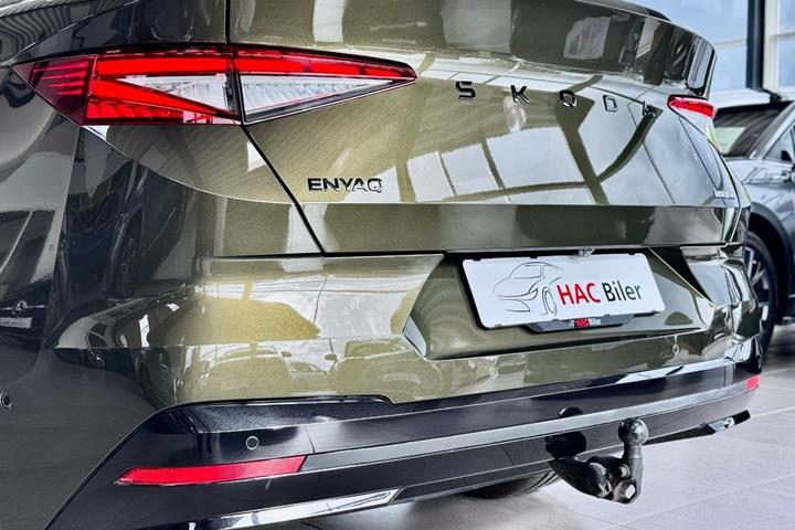 Grøn Skoda Enyaq fra 2026