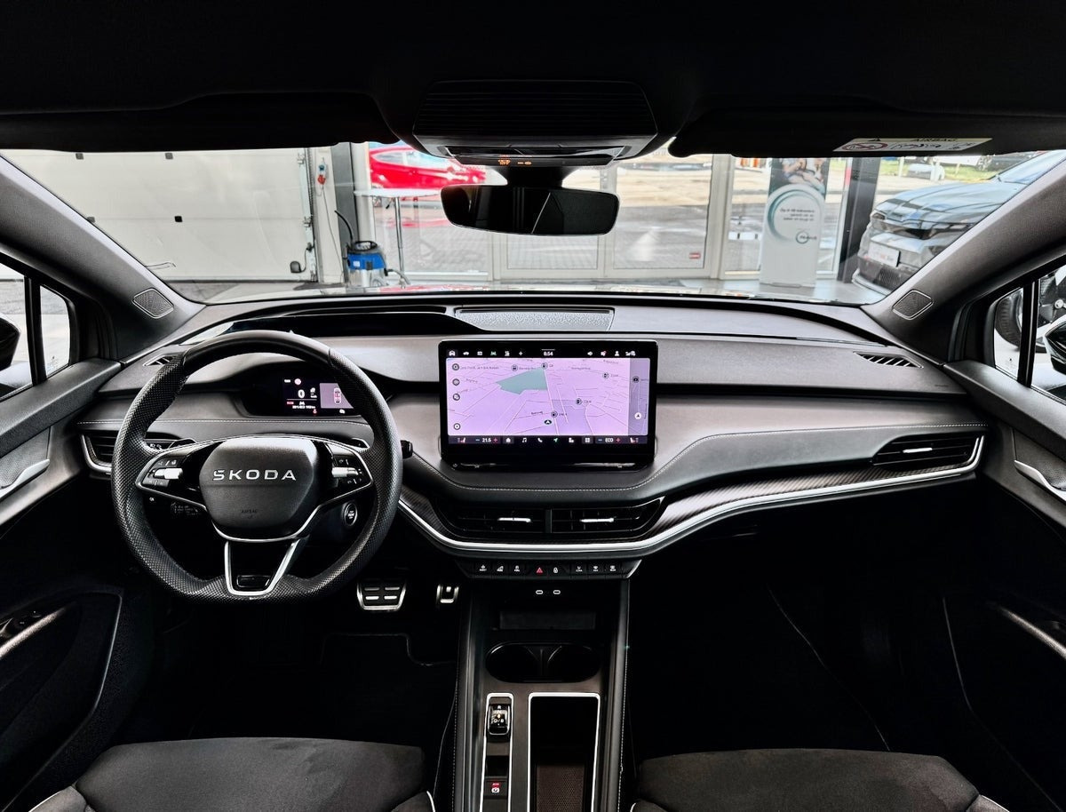 Grøn Skoda Enyaq fra 2026