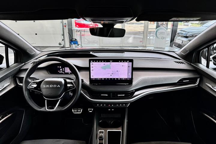 Grøn Skoda Enyaq fra 2026
