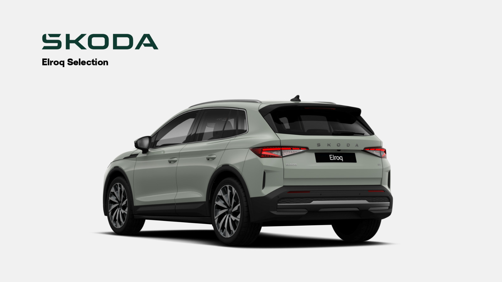 Grøn Skoda Elroq fra 2025