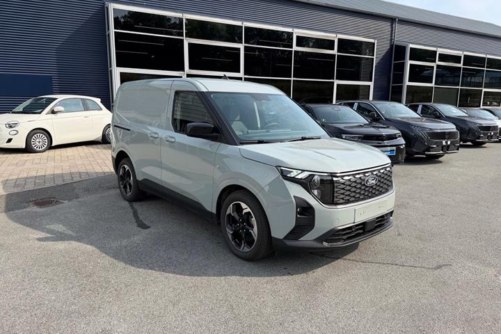 Grå Ford E-Transit Courier fra 2025