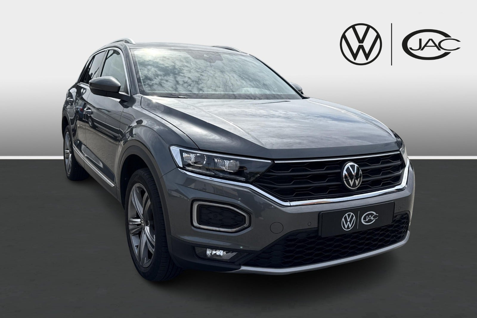 Grå VW T-Roc fra 2021