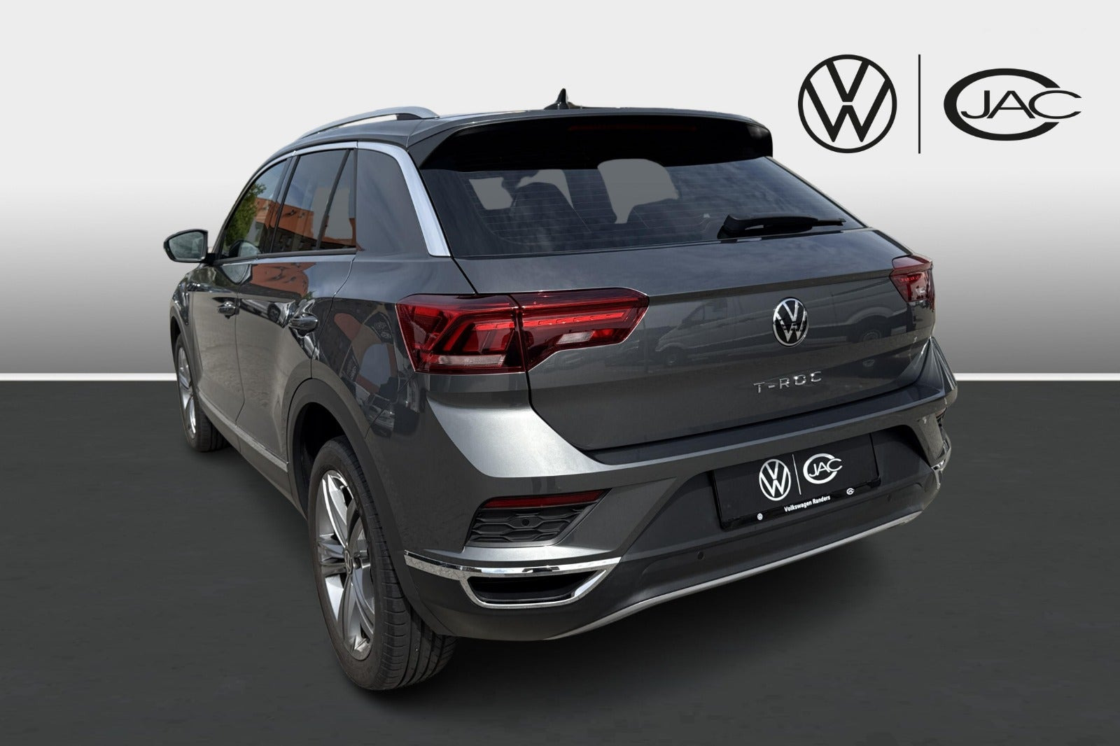 Grå VW T-Roc fra 2021