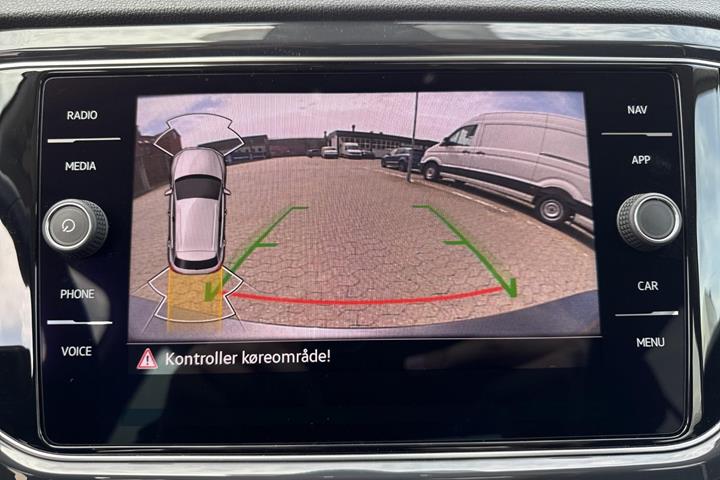 Grå VW T-Roc fra 2021