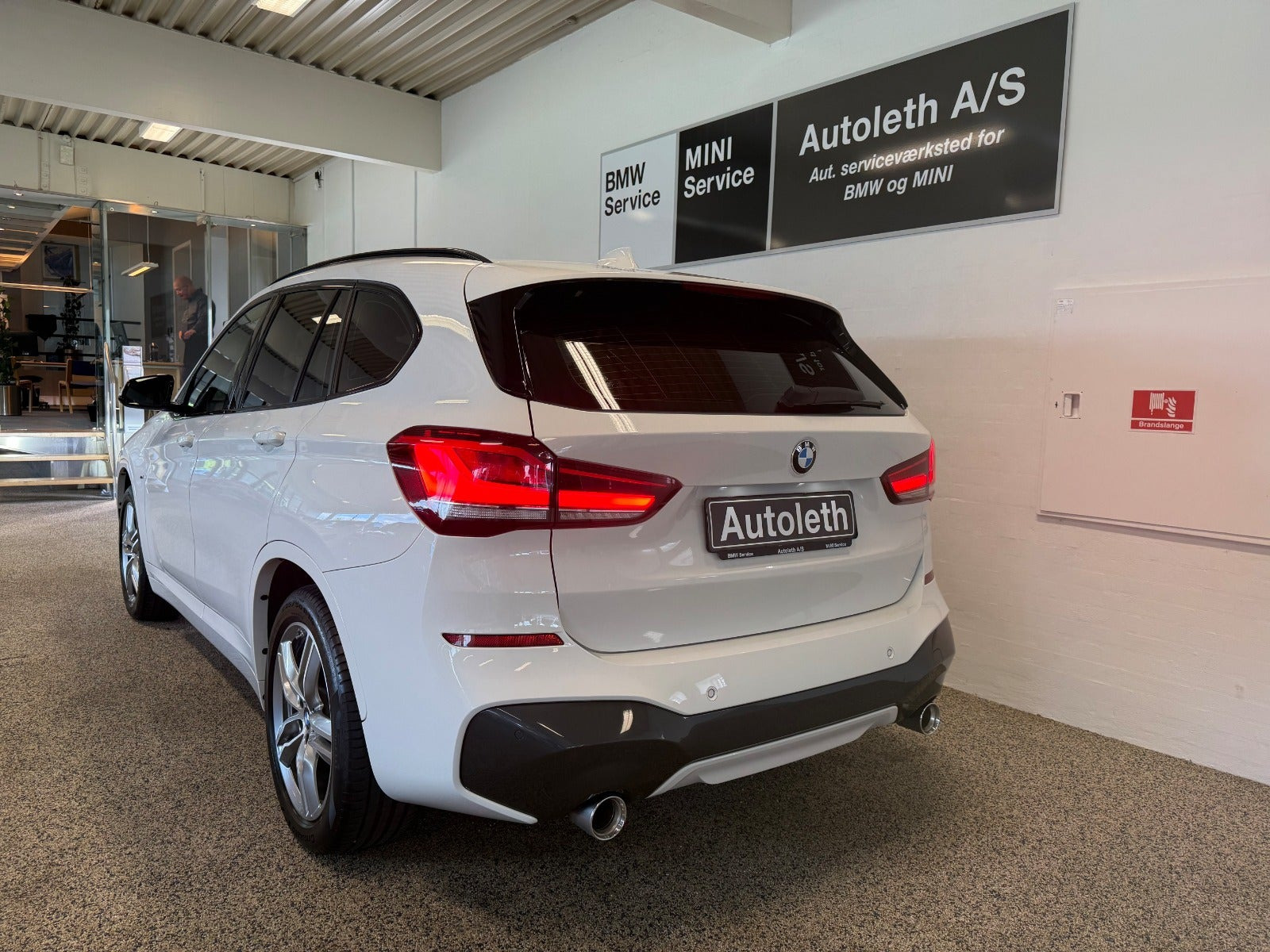 Hvid BMW X1 fra 2020