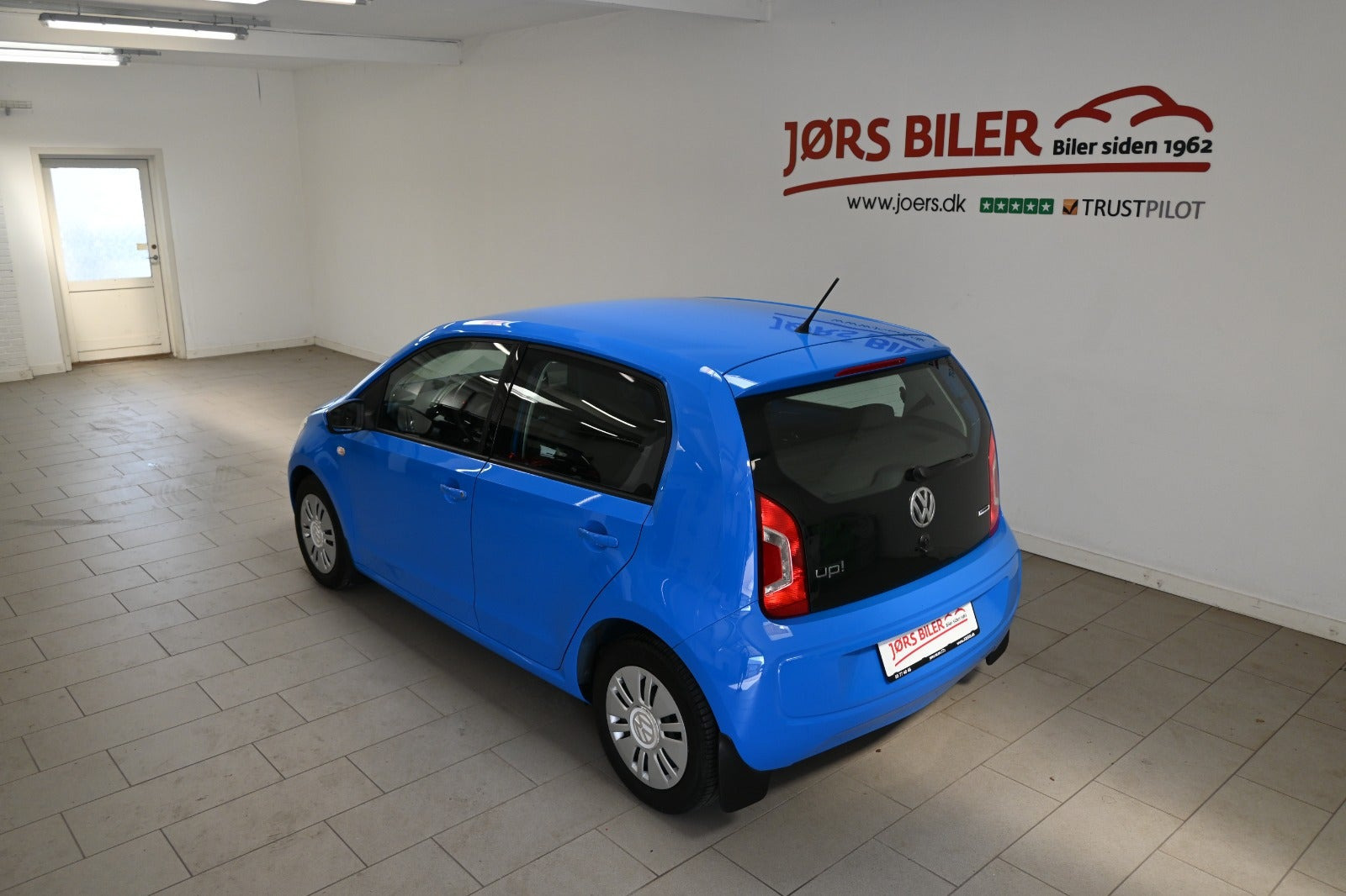 Blå VW UP! fra 2015