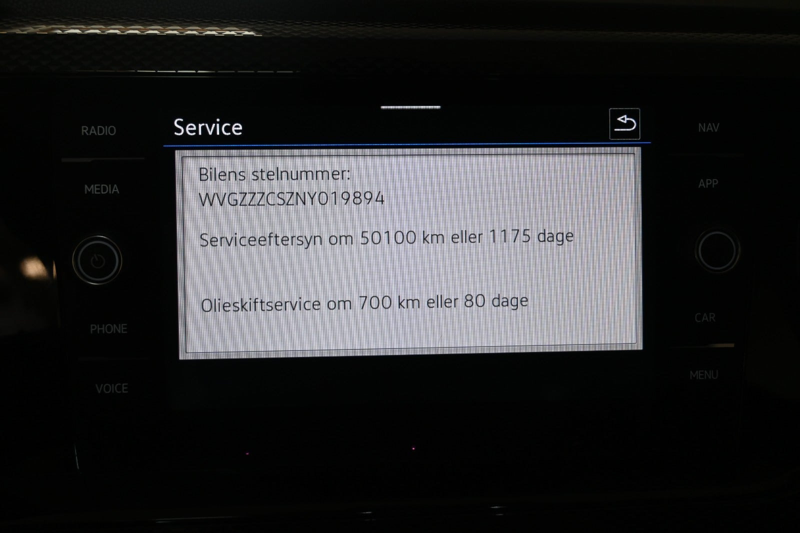 Sort VW Taigo fra 2022