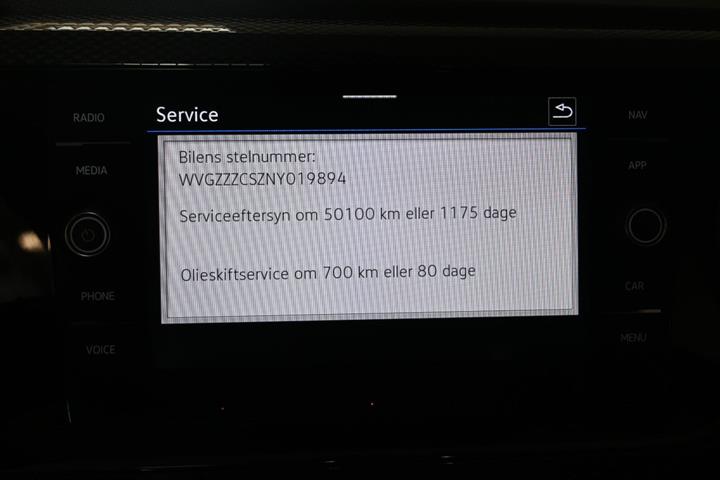 Sort VW Taigo fra 2022