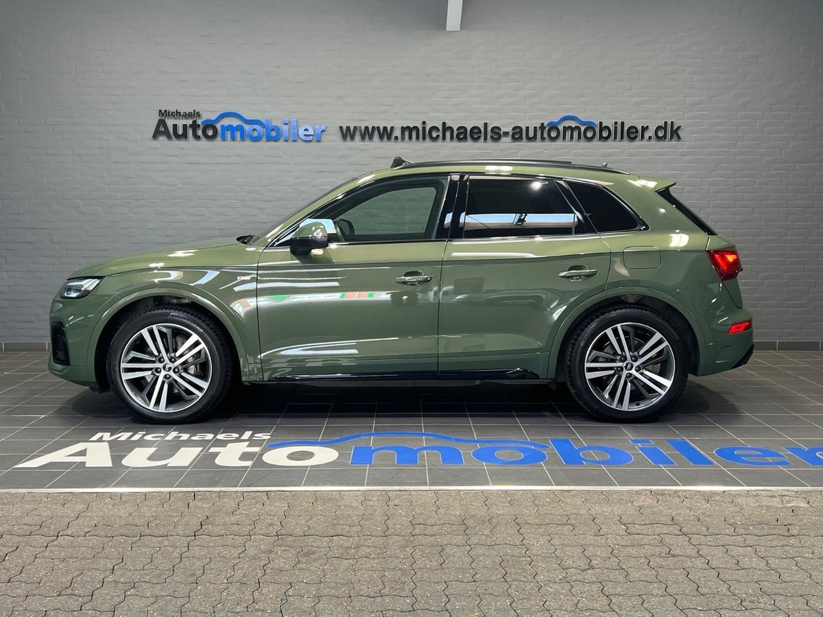 Grøn Audi Q5 fra 2024