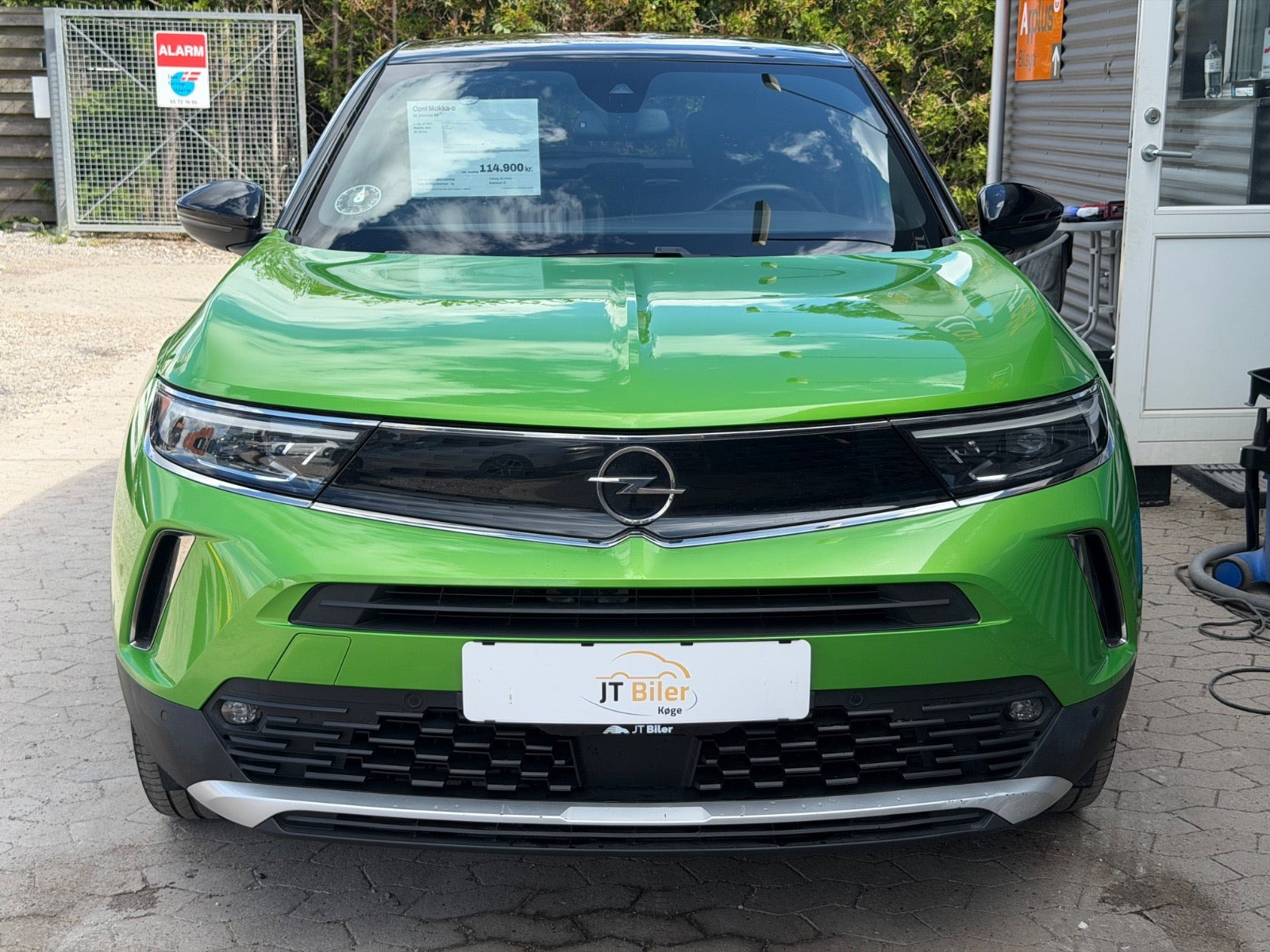 Grøn Opel Mokka-e fra 2021