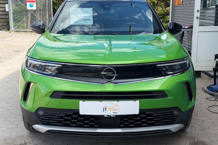 Grøn Opel Mokka-e fra 2021