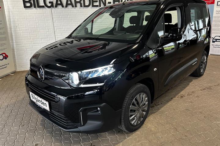 Sort Citroën ë-Berlingo fra 2025