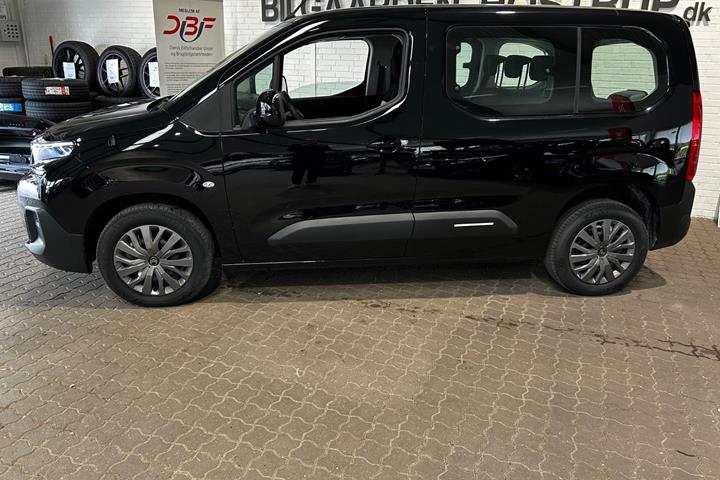 Sort Citroën ë-Berlingo fra 2025